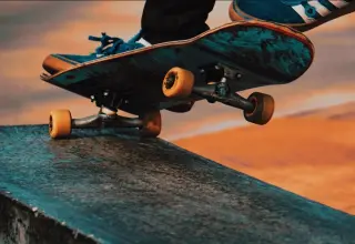 Skateboarding