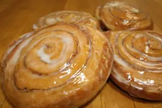 Glazed Cinnamon Roll